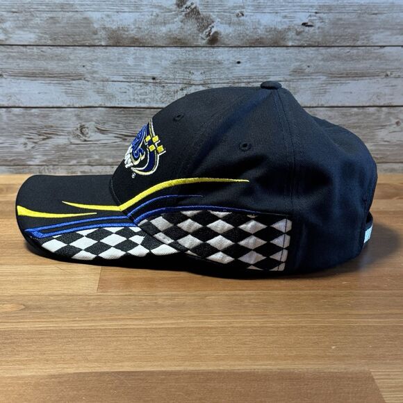 Vintage Kansas Speedway Hat Nascar Checkered Flag Adjustable Back - Picture 6 of 9